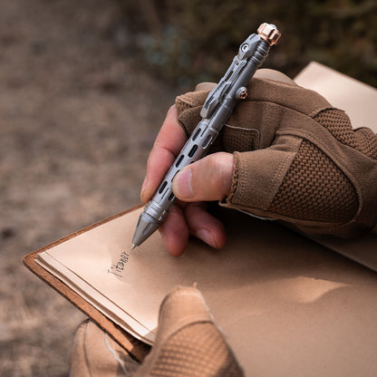 Titanium Tactical Bolt-Action Pen