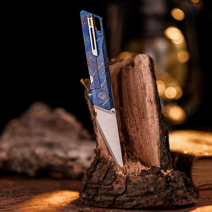 Nebula Raven Titanium Utility Folding knife