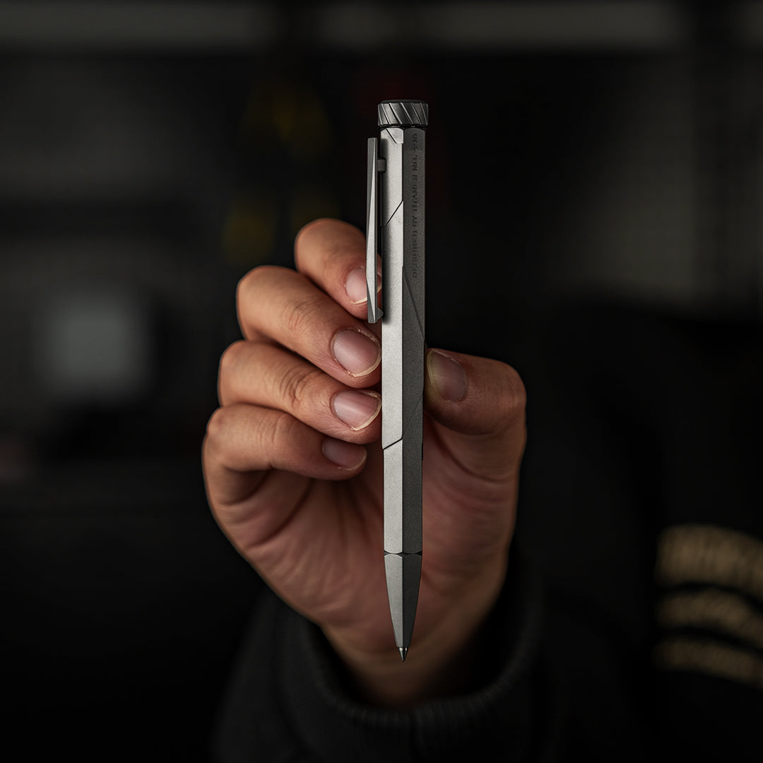 Titanium CNC Machined EDC Pen