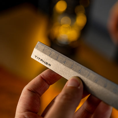 Titanium Dual-sided Ruler