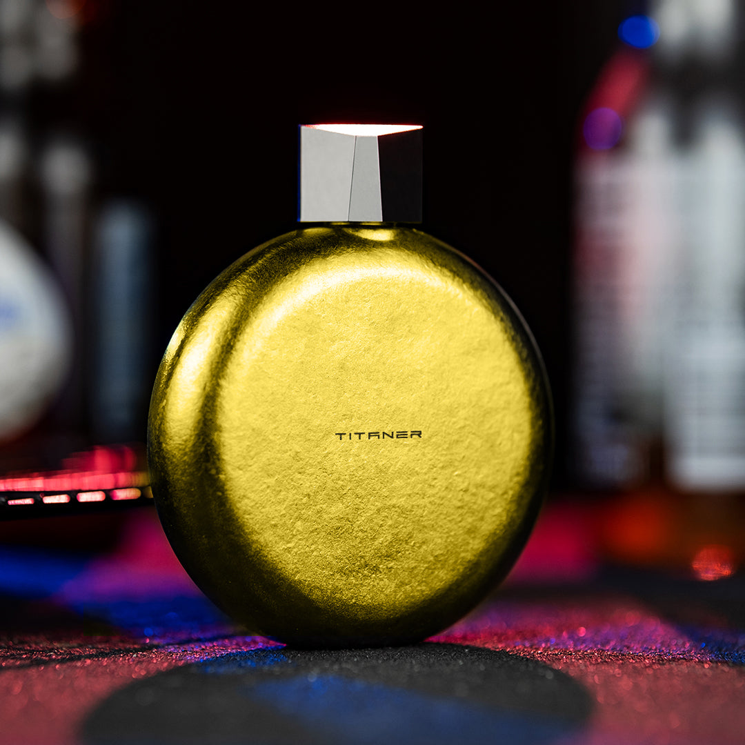 Tragbare Titan -Hüftflaschenflasche
