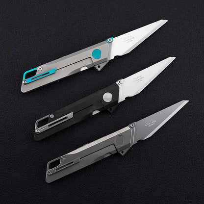 The Raven Titanium Utility Folding knife