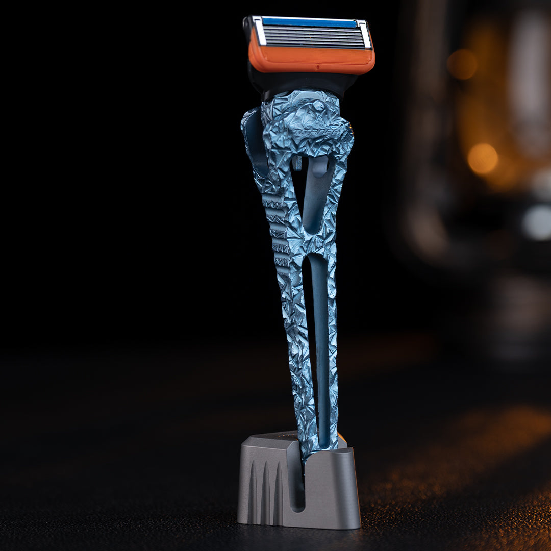 Maquinilla de afeitar Titan Frost GR5 Titanium de 5 capas 