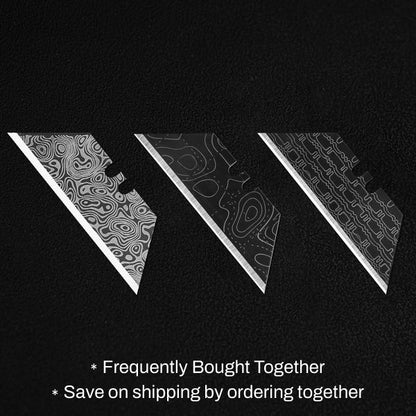 Cuchillo Utilitario EDC Mini Retráctil de Titanio