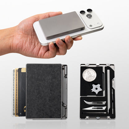 Titaner Verso: Titanium MagSafe Wallet, More Than Just Thin