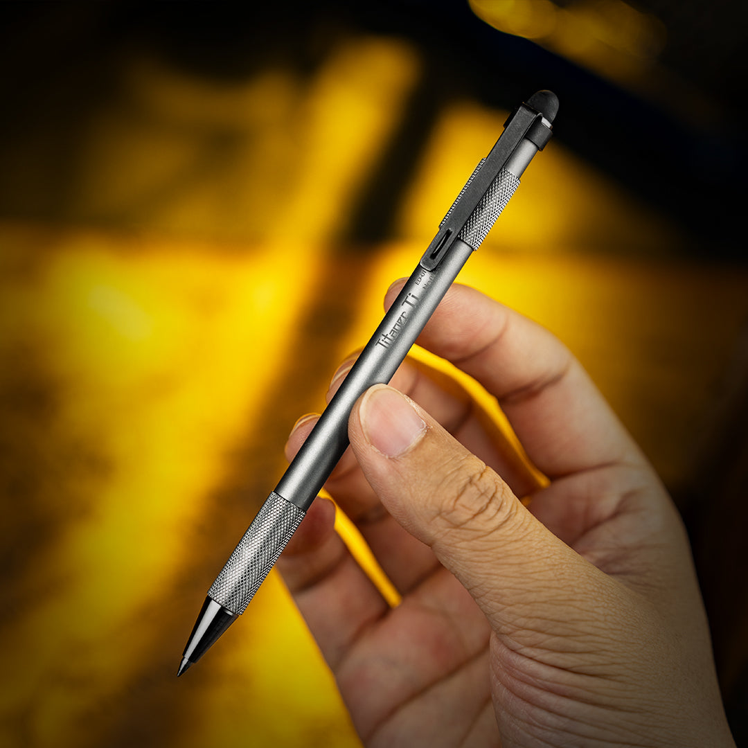 Titanium Multi-functional Ballpoint Pen/Touch Screen Pen