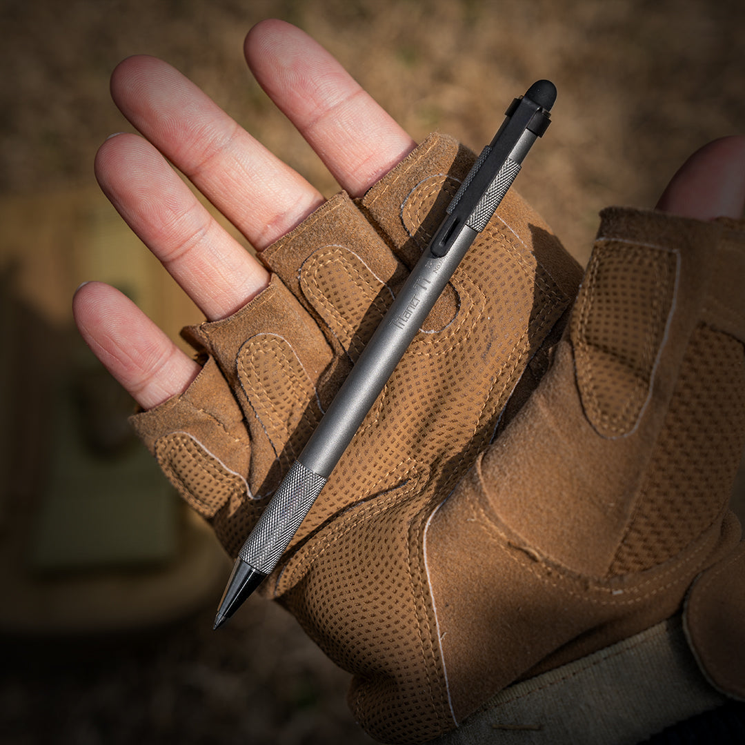 Titanium Multi-functional Ballpoint Pen/Touch Screen Pen