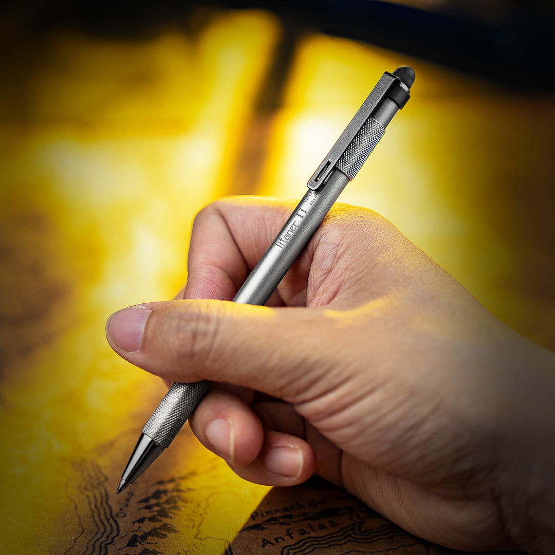 Titanium Multi-functional Ballpoint Pen/Touch Screen Pen