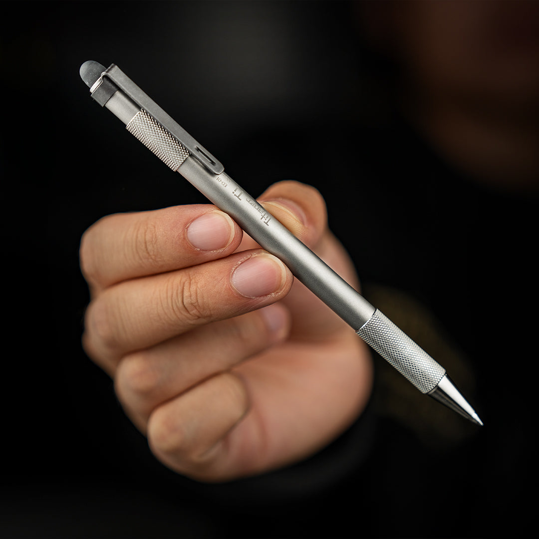 Titanium Multi-functional Ballpoint Pen/Touch Screen Pen