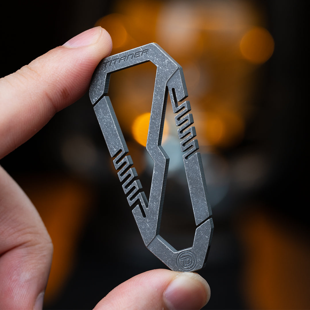 Titanium Dual-Opening Carabiner