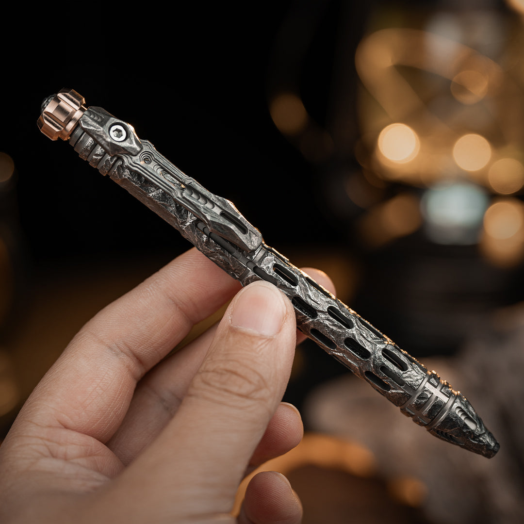Titanium Tactical Bolt-Action Pen