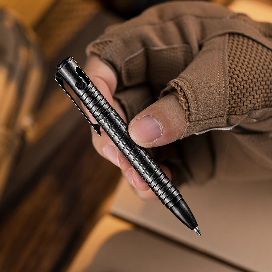 Titanium Pocket Bolt-Action Pen