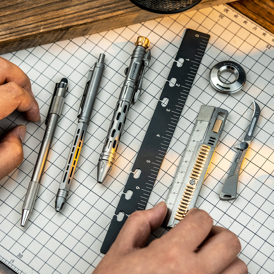 Ultimate Desk Companion: Titanium-Crafted Precision CraftPack