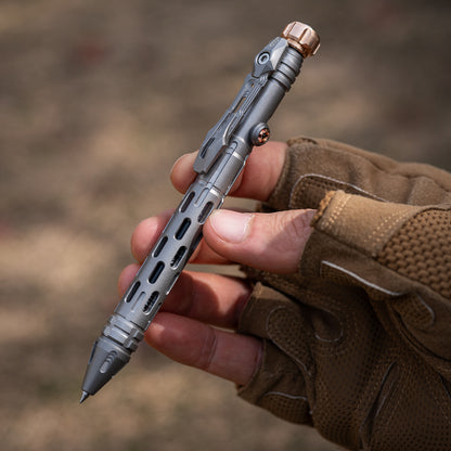 Titanium Tactical Bolt-Action Pen