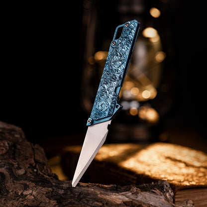 Frost Raven Titanium Utility Folding knife