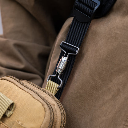 TiNexus: Patented Quick-Release Magnetic Carry System