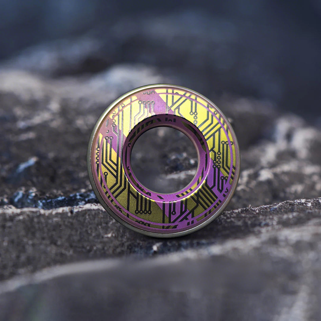 Tiroler:Titanium Curve Measure Ring