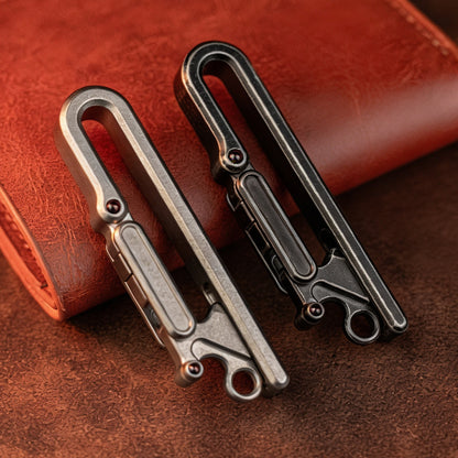 Titanium Belt Keychain