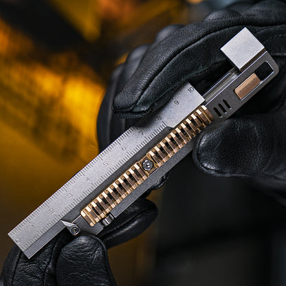Mix 2.0: Titanium EDC Ruler