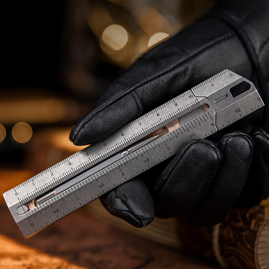Mix 3.0: Titanium EDC Versatile Ruler