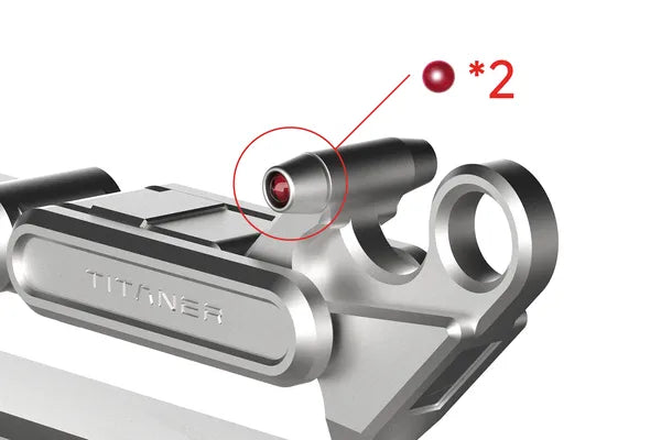 Red Bead For Belt Keychain