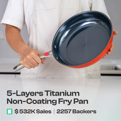 5-Layer Titanium Frying Pan【Pre-Order】