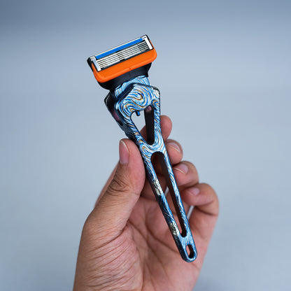 GR5 Titanium Hand-carved 5-Layer Razor