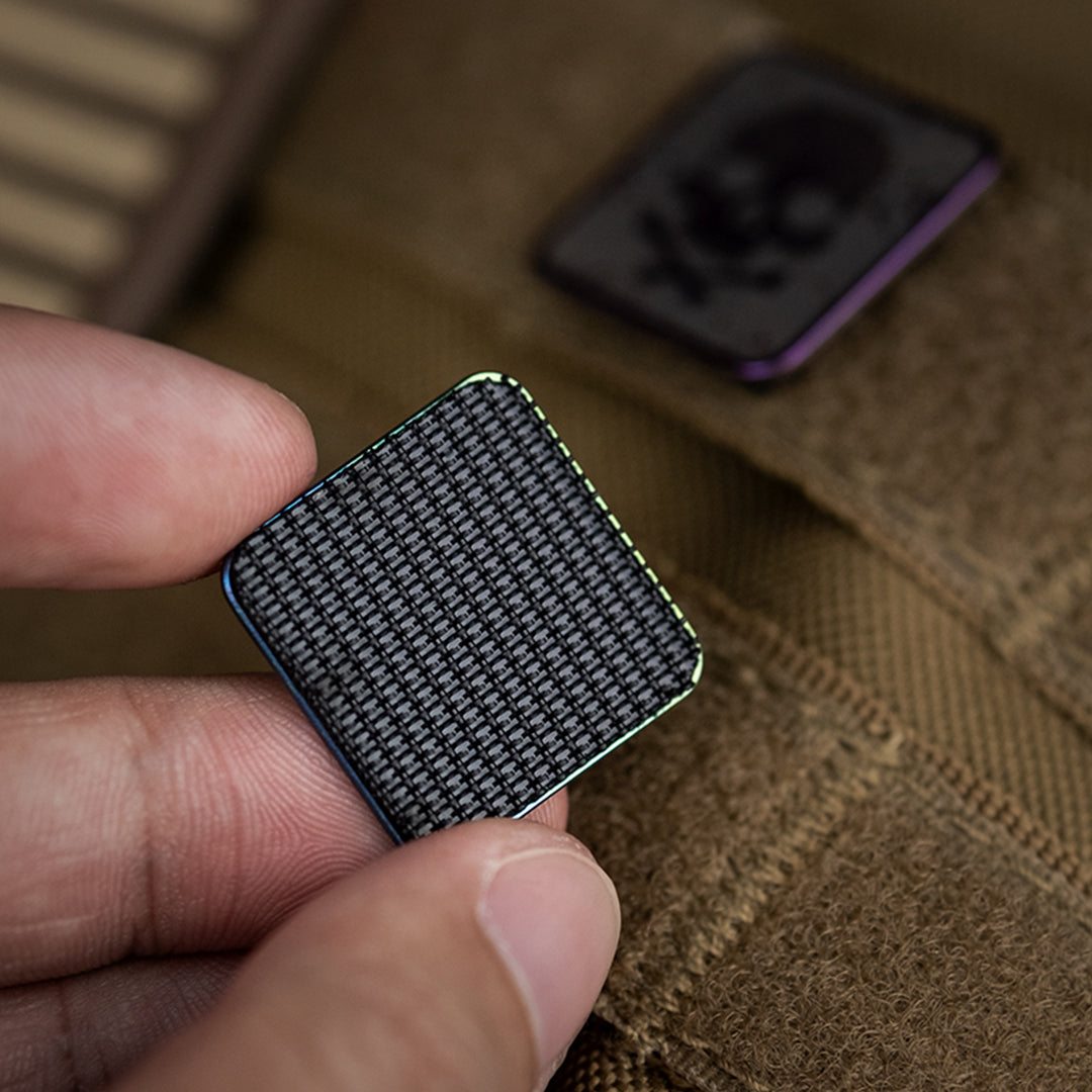 Parche/Insignias de Velcro de Titanio