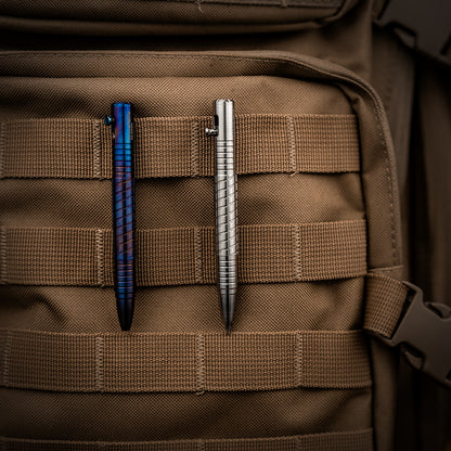 Titanium Pocket Bolt-Action Pen