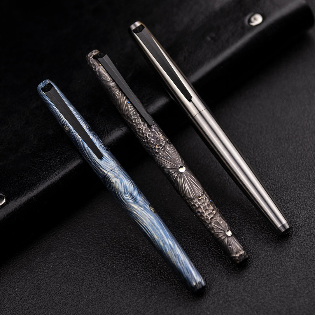 Titanium Tactical Fountain Pen