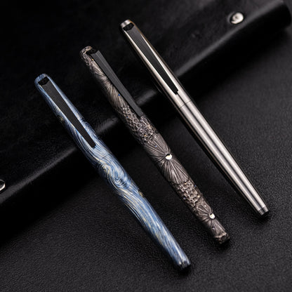 Titanium Tactical Fountain Pen