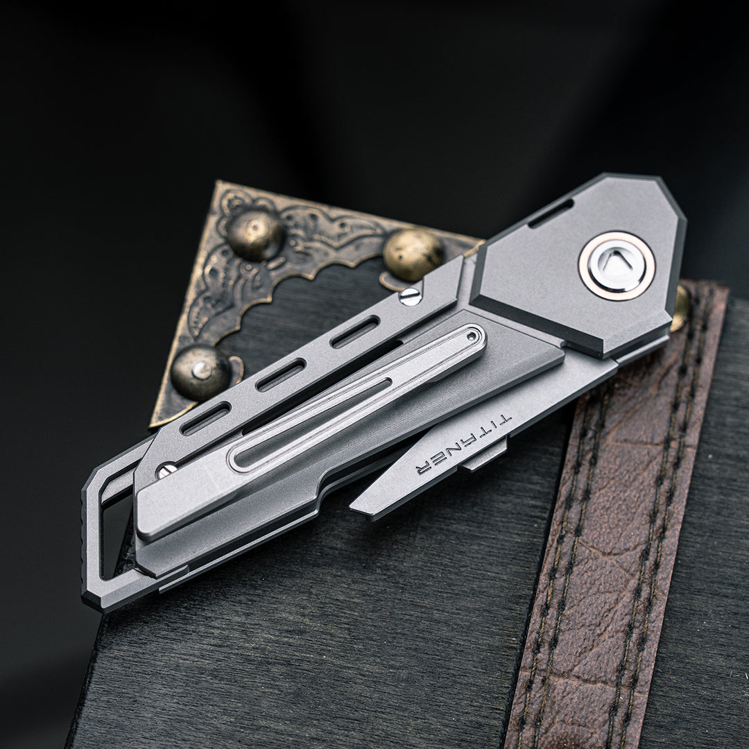 【PRE-ORDER】Titanium Ti Folding Knife