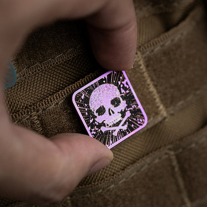 Parche/Insignias de Velcro de Titanio