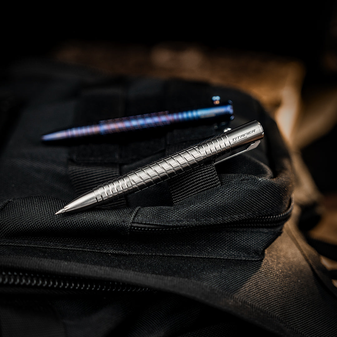 Titanium Pocket Bolt-Action Pen