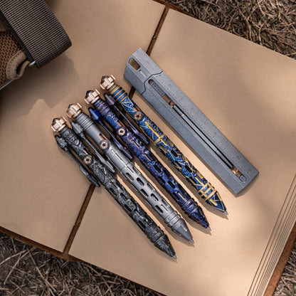 Titanium Tactical Bolt-Action Pen