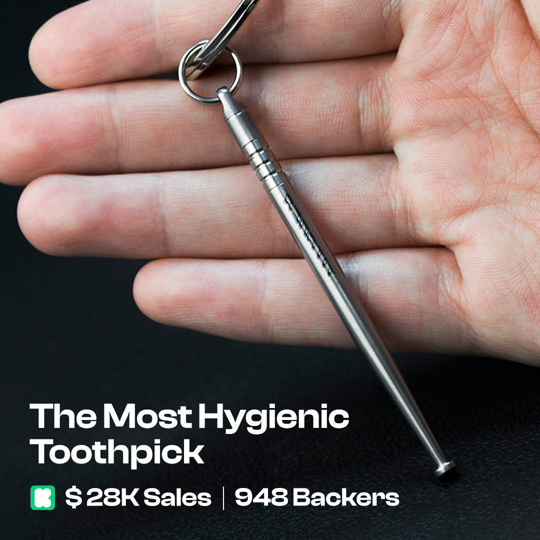 Titanium Toothpick & Earpick