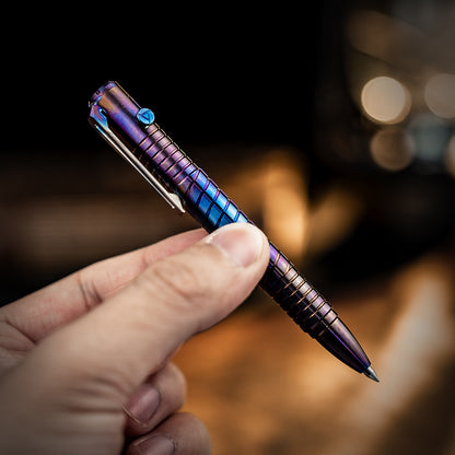 Titanium Pocket Bolt-Action Pen