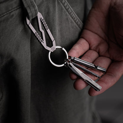 Titanium Dual-Opening Carabiner