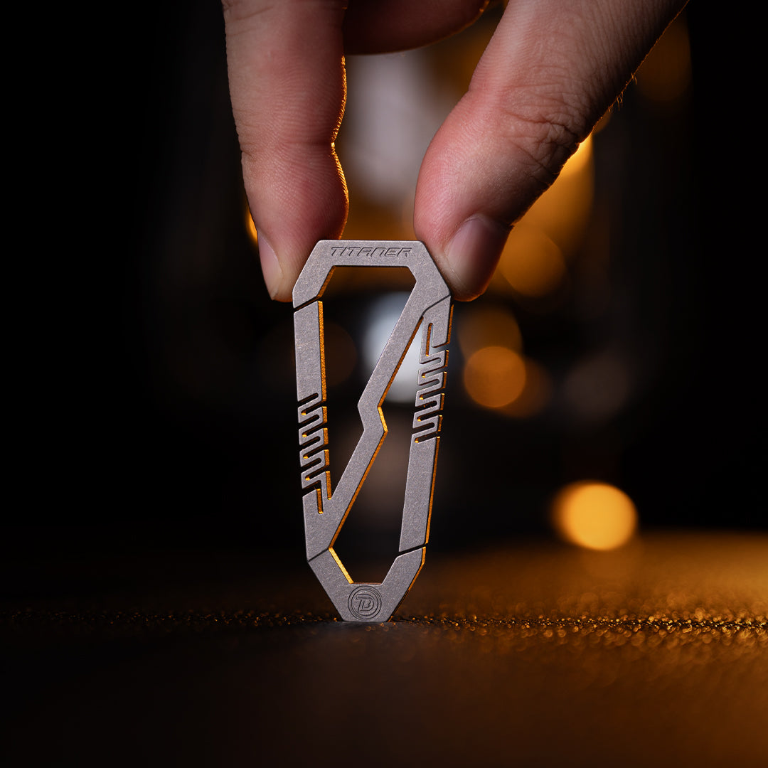 Titanium Dual-Opening Carabiner