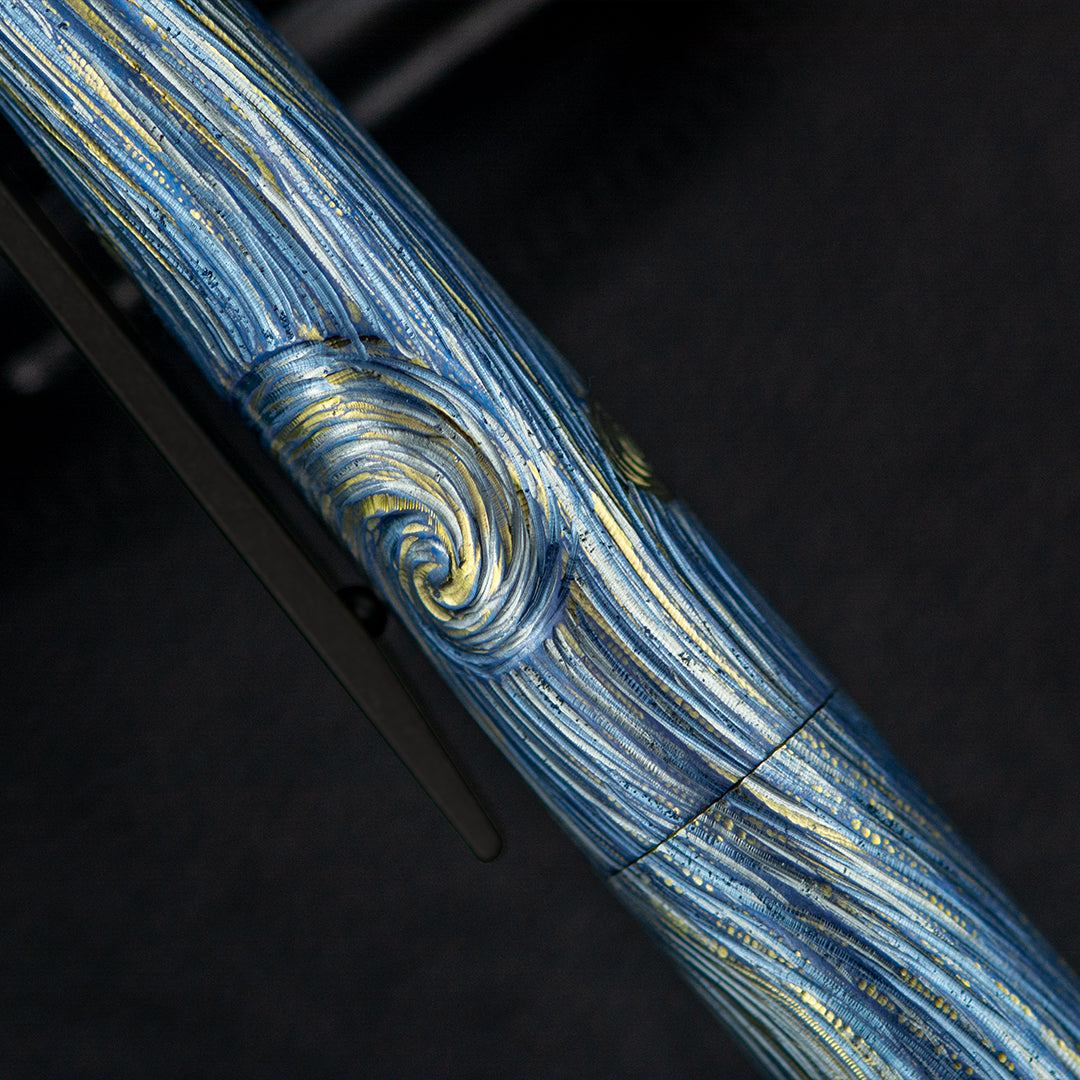 Starry Night Titanium Fountain Pen