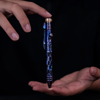 Titanium Tactical Bolt-Action Pen