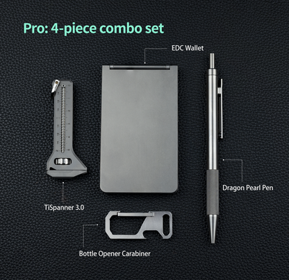 Titanium EDC Essentials Combo