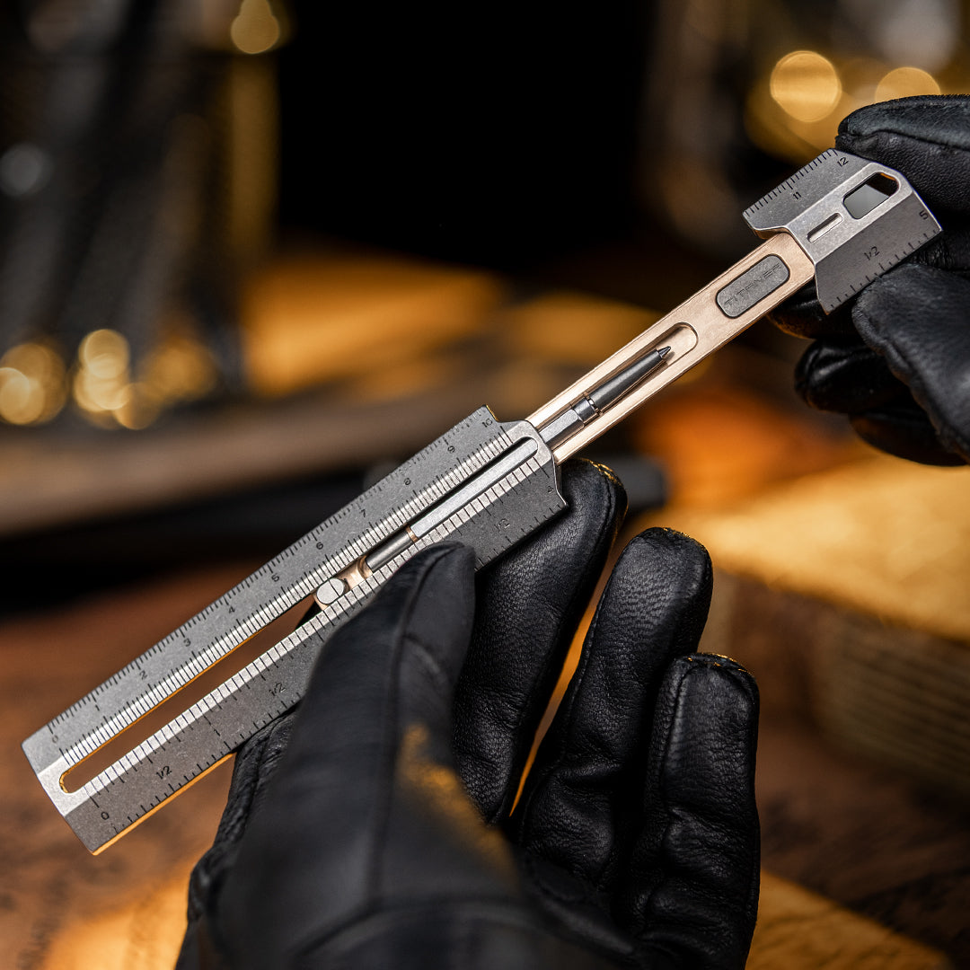 Mix 3.0: Titanium EDC Versatile Ruler