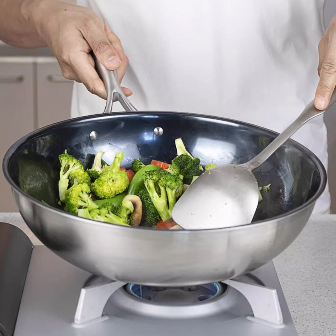 Titanium wok