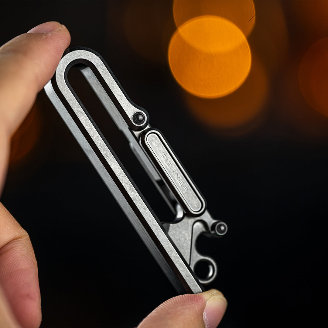 Titanium Belt Keychain