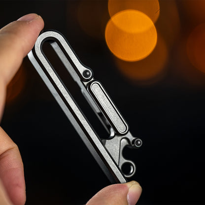Titanium Belt Keychain