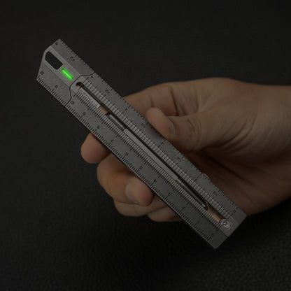 Mix 3.0: Regla versátil de titanio EDC