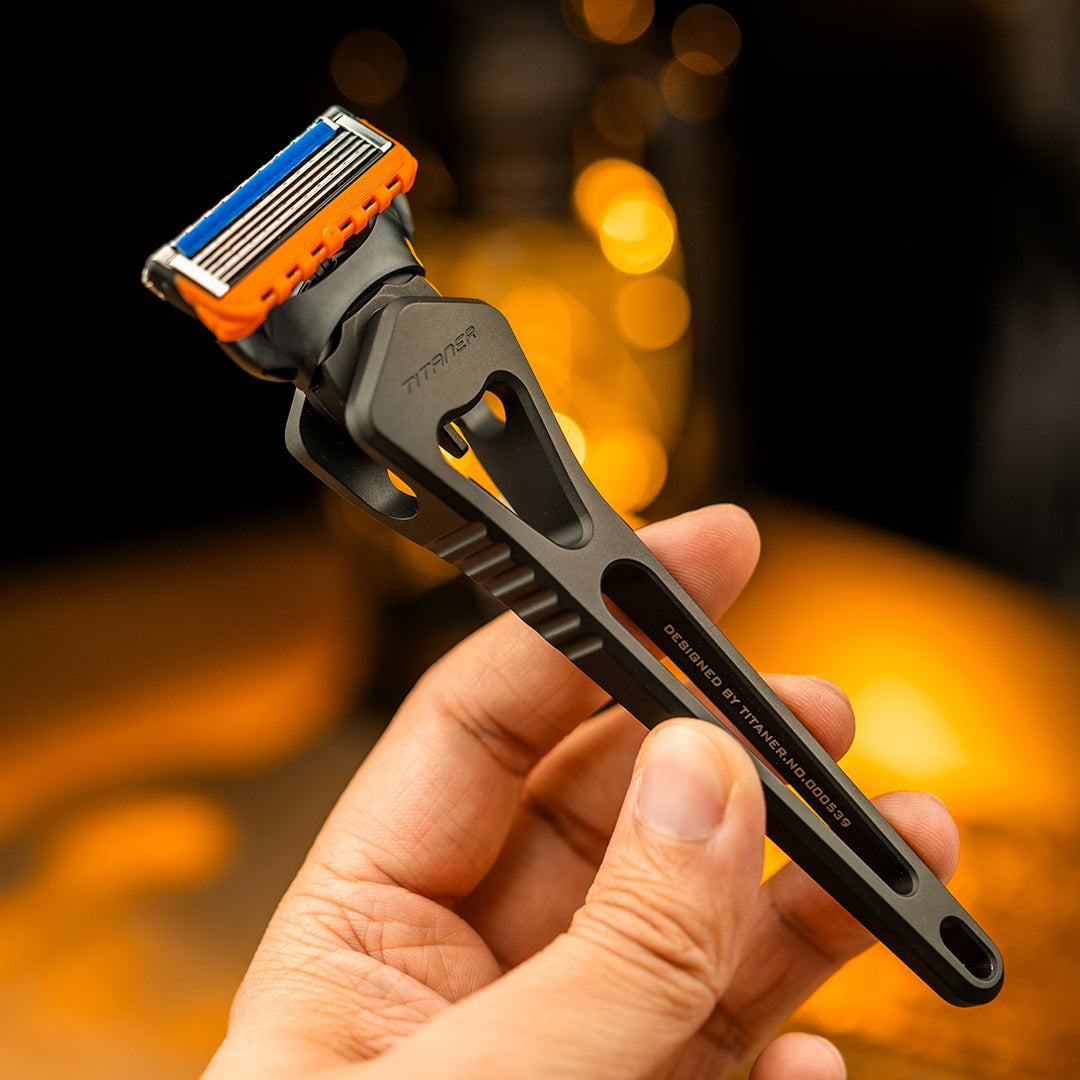 TiApex: Titanium 5-Layer Safety Razor – Titaner