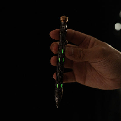 Bolígrafo táctico de cerrojo de titanio