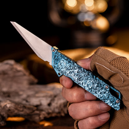 Frost Raven Titanium Utility Folding knife